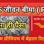 डाक जीवन बीमा (PLI- Postal Life Insurance) बरसेगा पैसा ही पैसा।